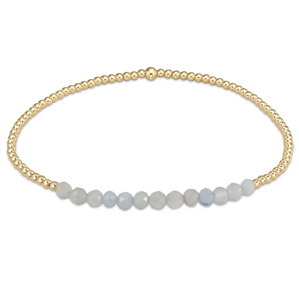Gold and Blue enewton Bracelet NWT